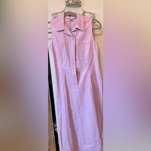 Petite Sophisticate Lavender Maxi Dress